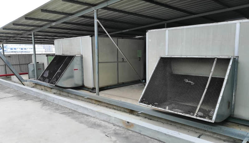 商場排風(fēng)機噪音大怎么辦？